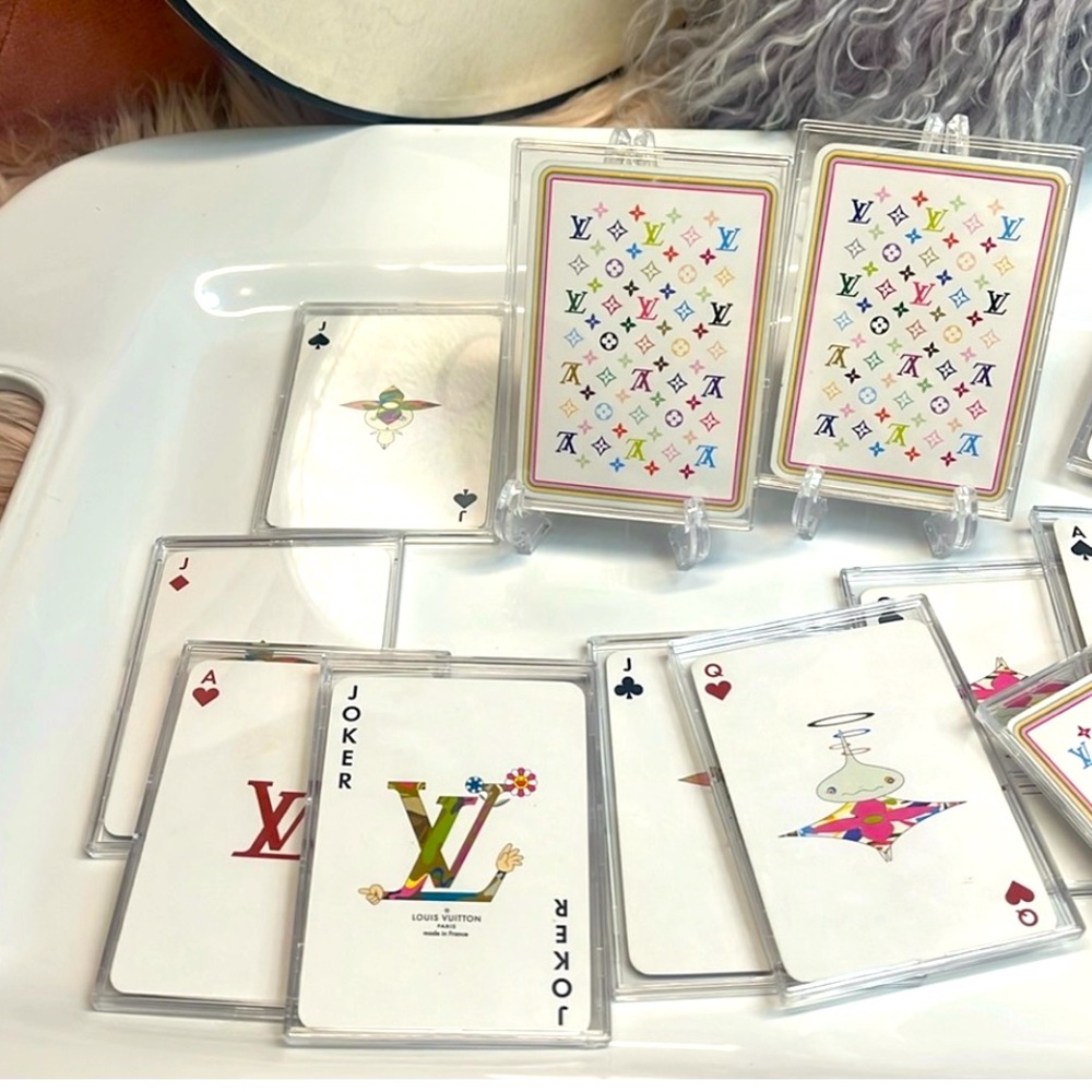 Reposhing A Louis Vuitton Multicolor Playing Card-Queen Of Diamonds